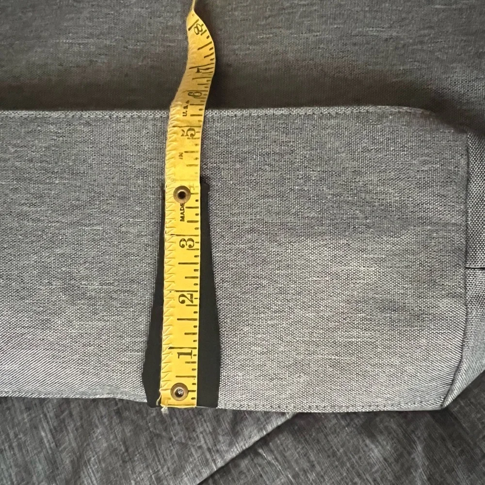 NWT Baggallini Gray Avenue Tote Bag Lightweight Washable